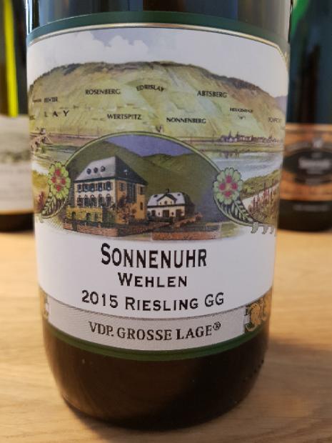 S A Pr M Wehlener Sonnenuhr Riesling Gro Es Gew Chs Alte Reben