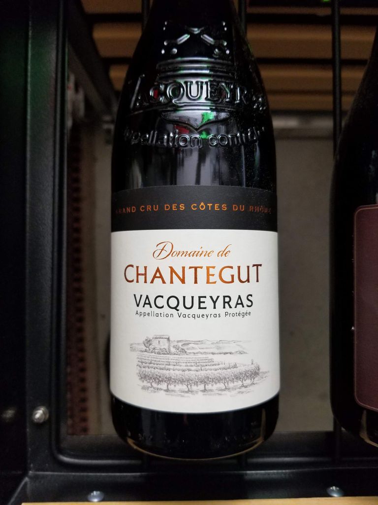 2017 Domaine Chantegut Vacqueyras Les Clès de la Magnaneraie France