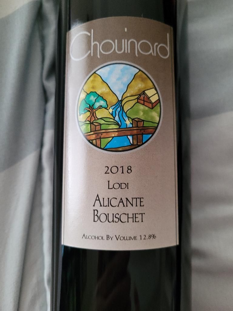 Chouinard Alicante Bouschet Mohr Fry Ranches Usa California