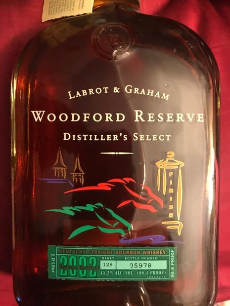 2001 Woodford Reserve Kentucky Derby 126 Kentucky Straight Bourbon