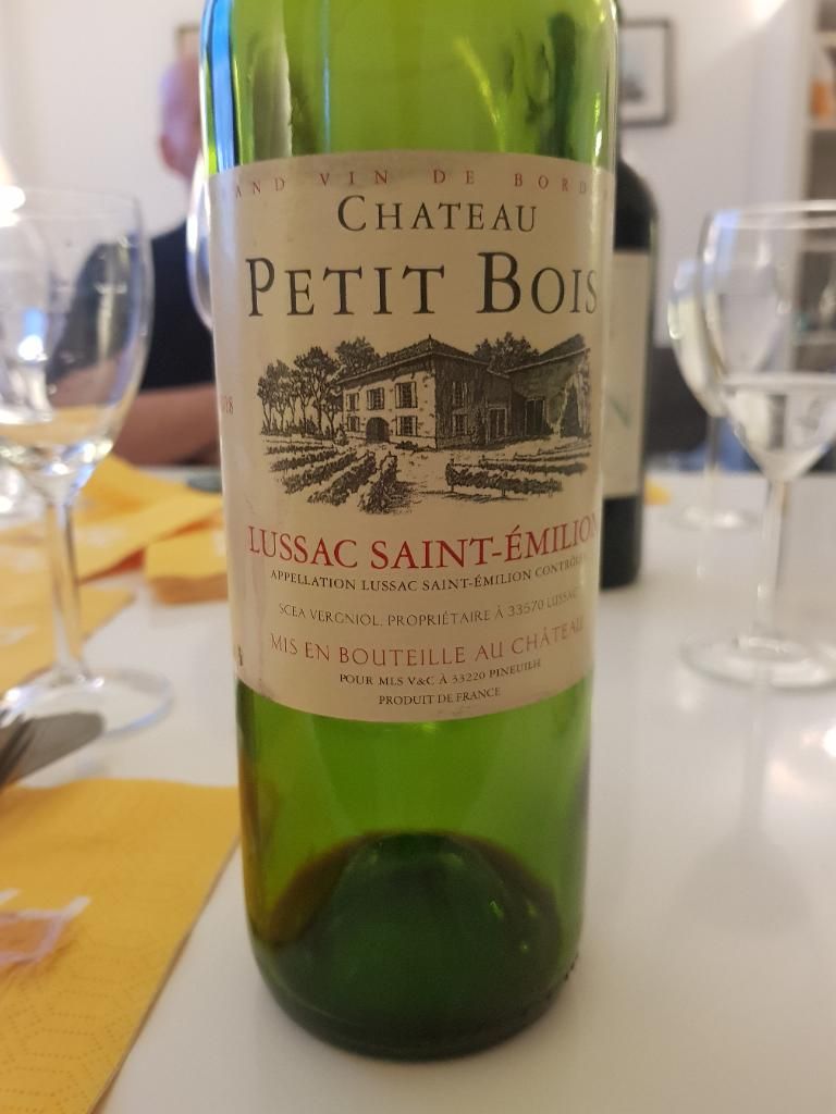 2019 Château Petit Bois France Bordeaux Libournais Lussac St