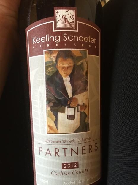 2012 Keeling Schaefer Vineyards Partners USA Arizona Cochise County