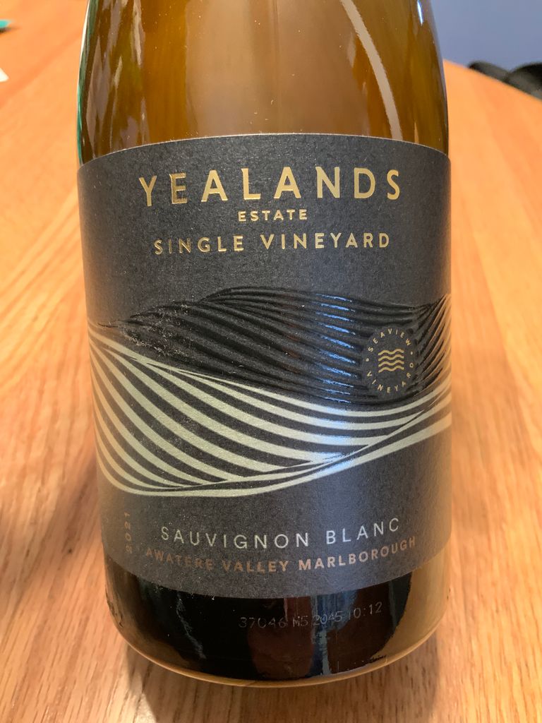 Yealands Estate Sauvignon Blanc Awatere Valley New Zealand South