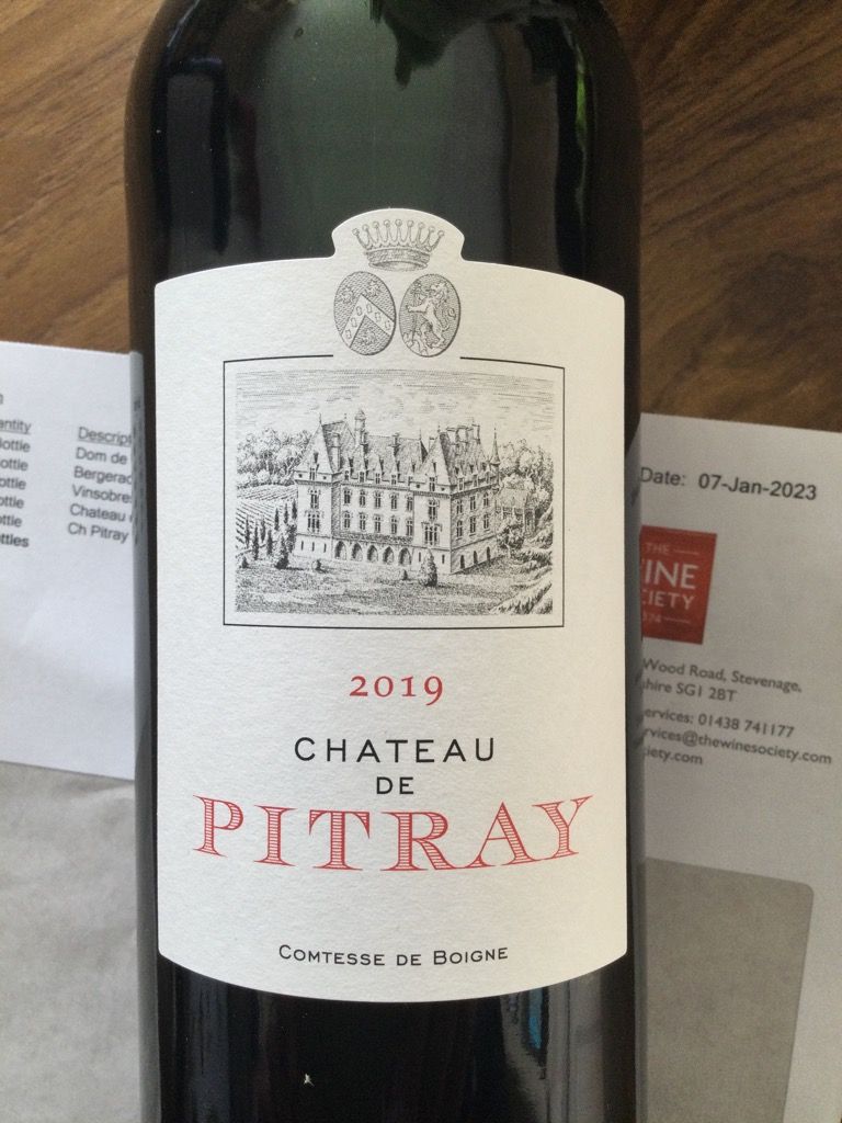 Ch Teau De Pitray Premier Vin France Bordeaux Libournais