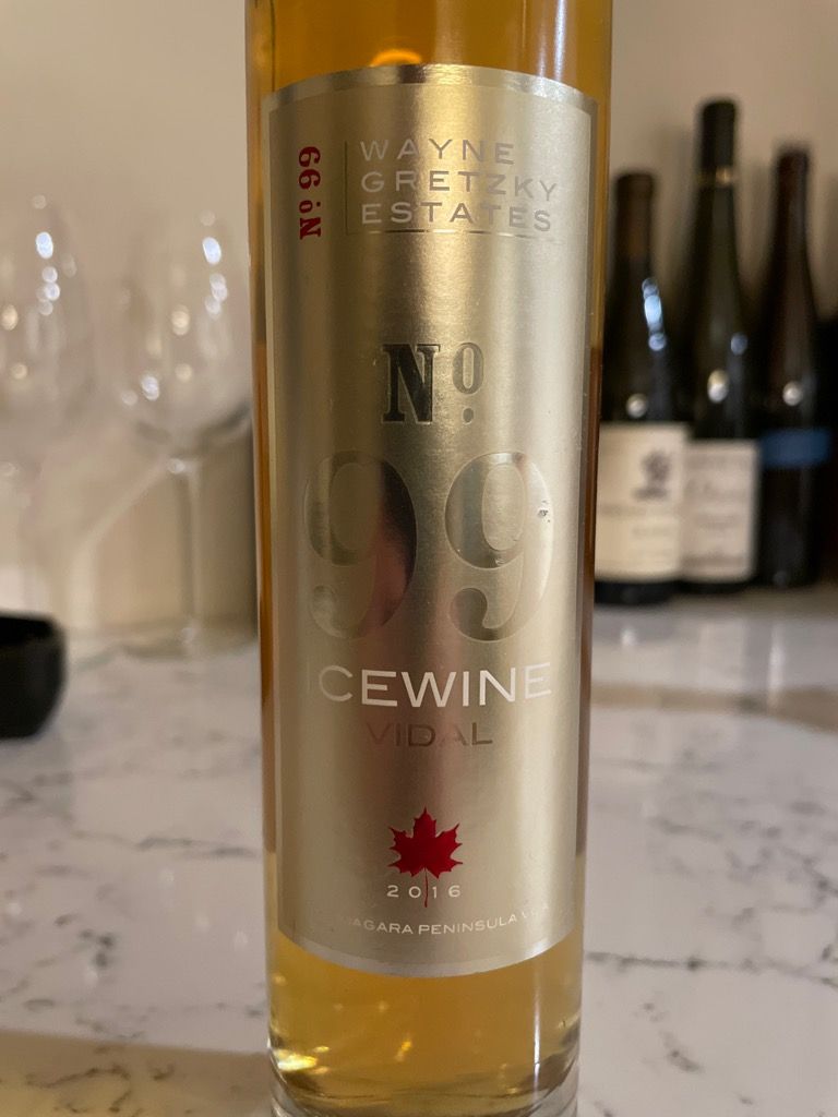 No Wayne Gretzky Estates Vidal Icewine Canada Ontario