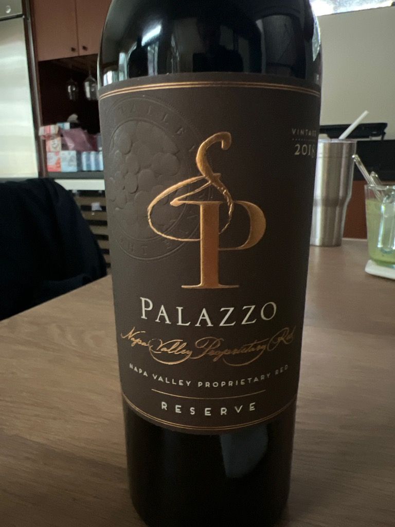 2018 Palazzo Right Bank Proprietary Red Reserve USA California Napa