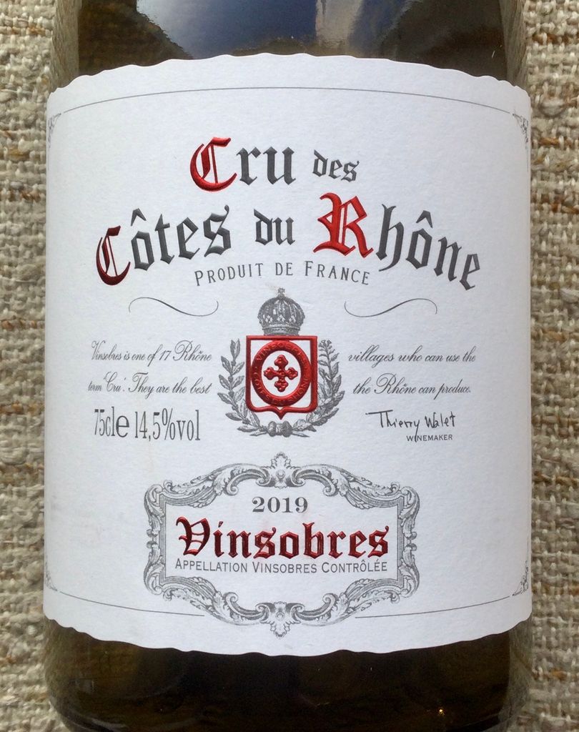 2019 Cellier des Dauphins Côtes du Rhône Cru del Côtes du Rhône