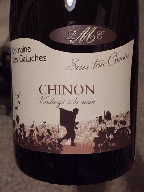 2014 Domaine Des Galuches Millerand Chinon Suis Ton Chenin Vendange