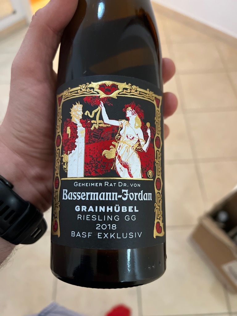 2020 Dr von Bassermann Jordan Deidesheimer Grainhübel Riesling Großes