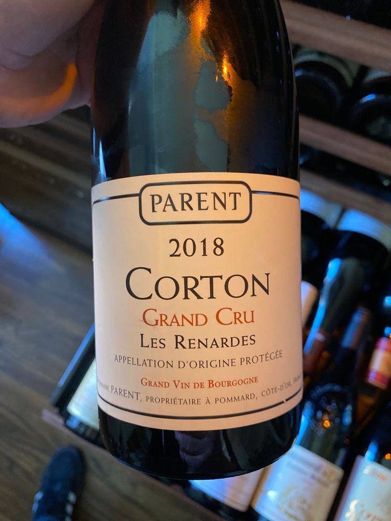 Domaine Parent Corton Renardes France Burgundy C Te De Beaune