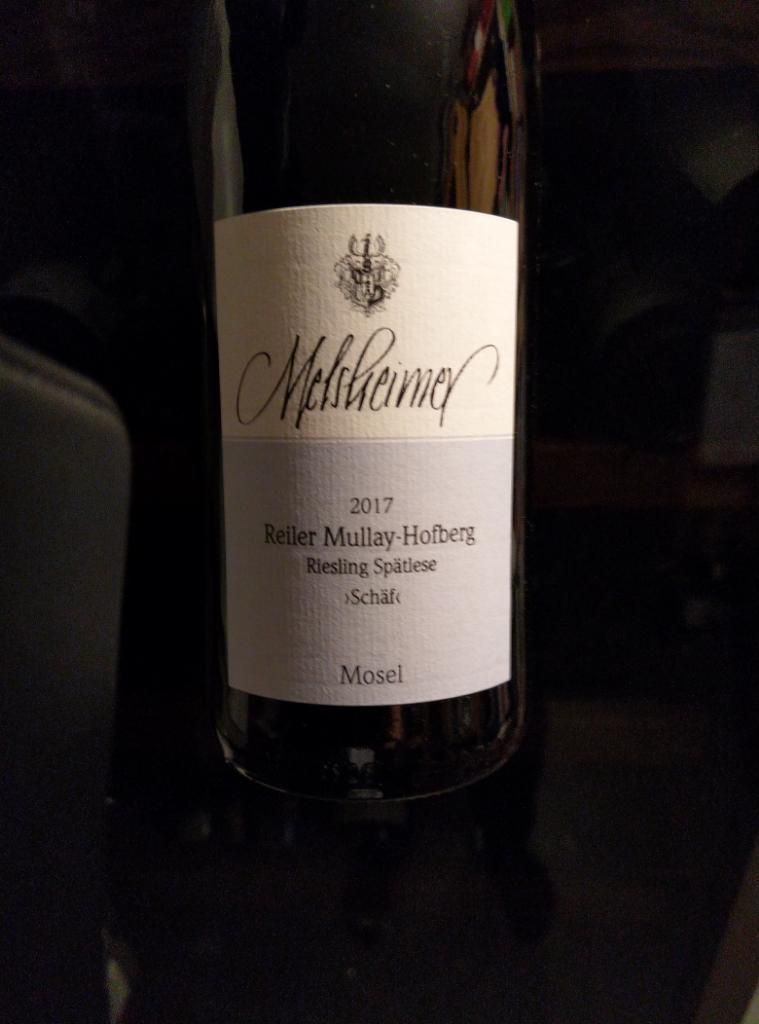 Melsheimer Reiler Mullay Hofberg Riesling Sp Tlese Sch F