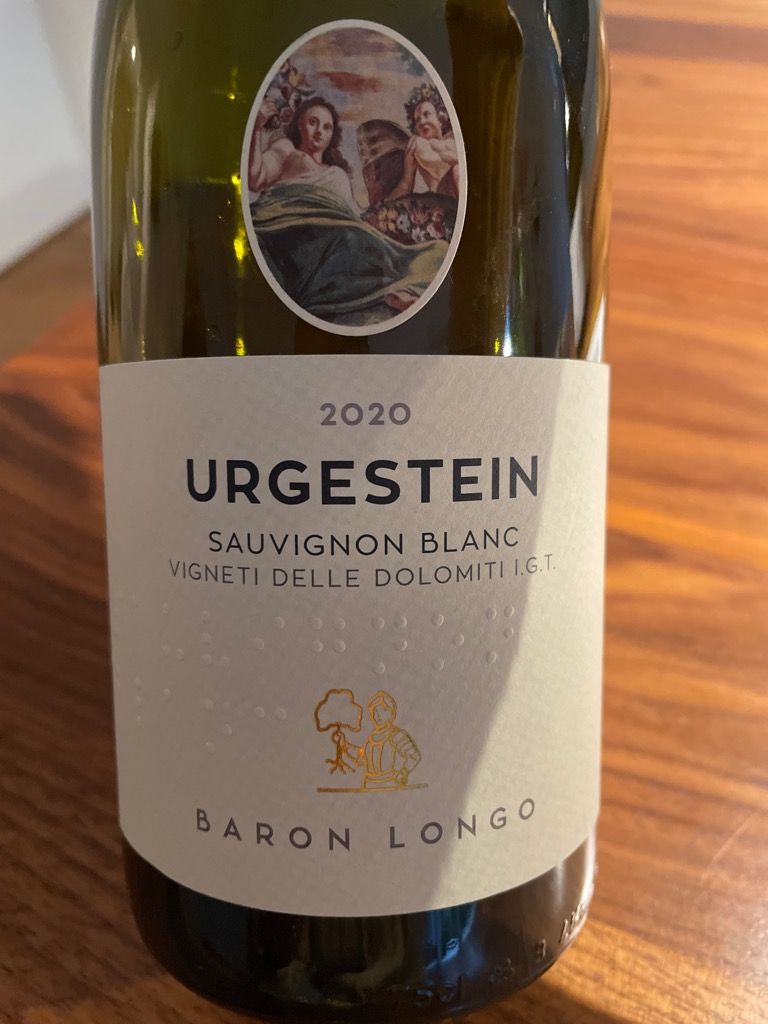 2021 Baron Longo Sauvignon Blanc Urgestein Vigneti Delle Dolomiti IGT