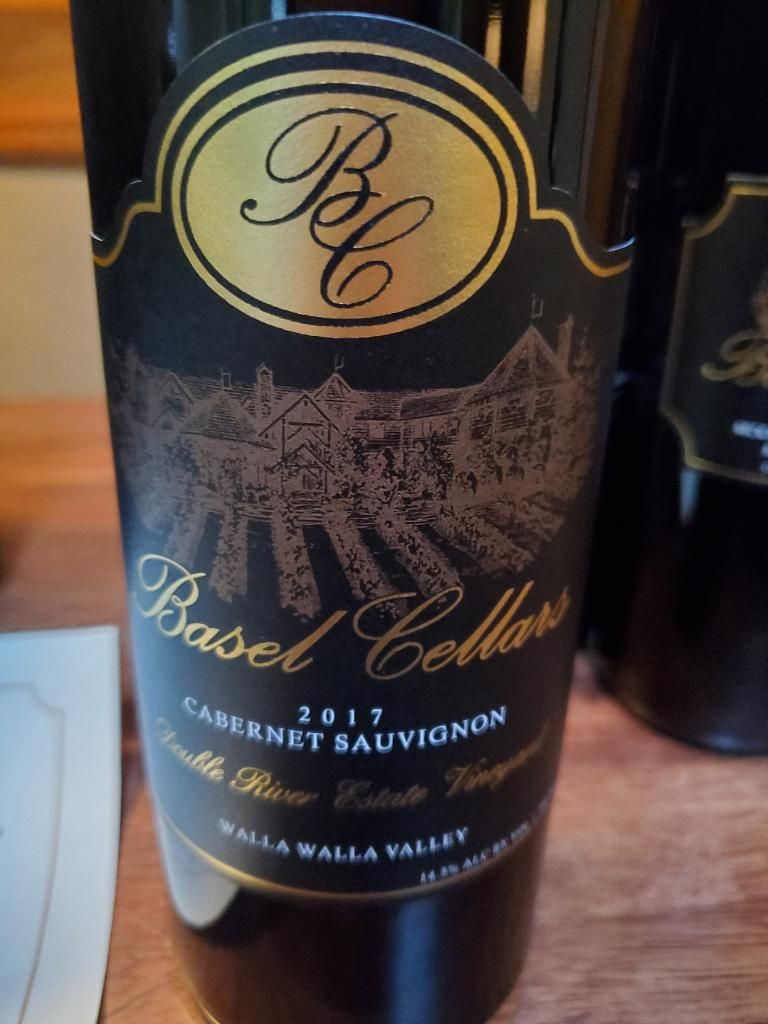 2017 Basel Cellars Cabernet Sauvignon Double River Vineyard USA