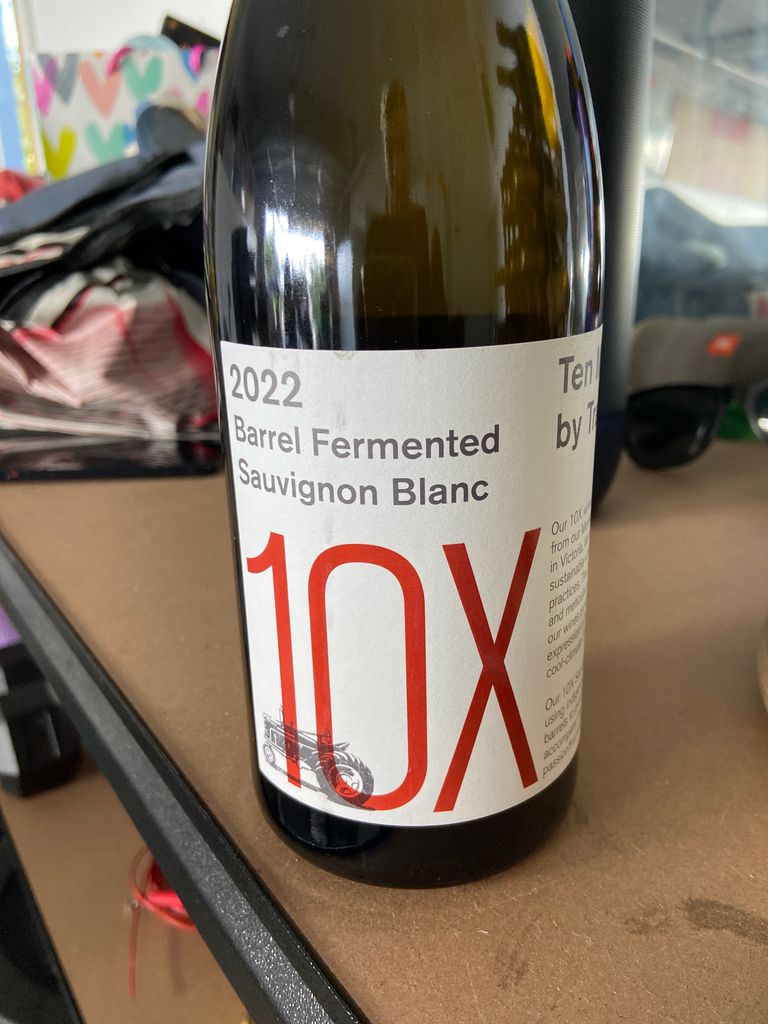 2022 Ten Minutes By Tractor Sauvignon Blanc 10X Barrel Fermented