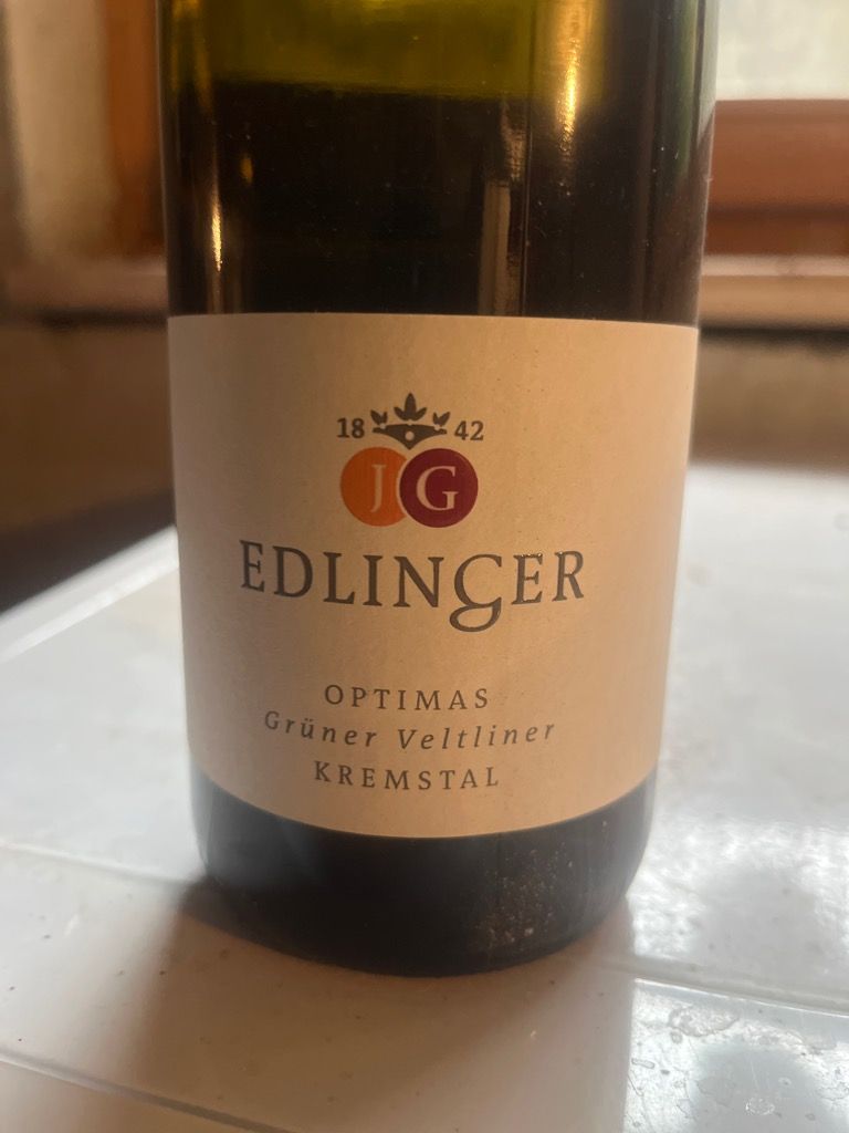 Weingut Josef Edlinger Gr Ner Veltliner Optimas Austria