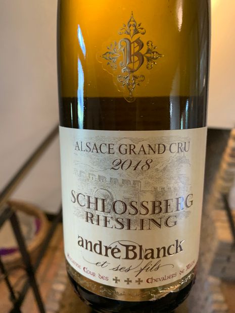 Andr Blanck Riesling Schlossberg France Alsace Alsace Grand