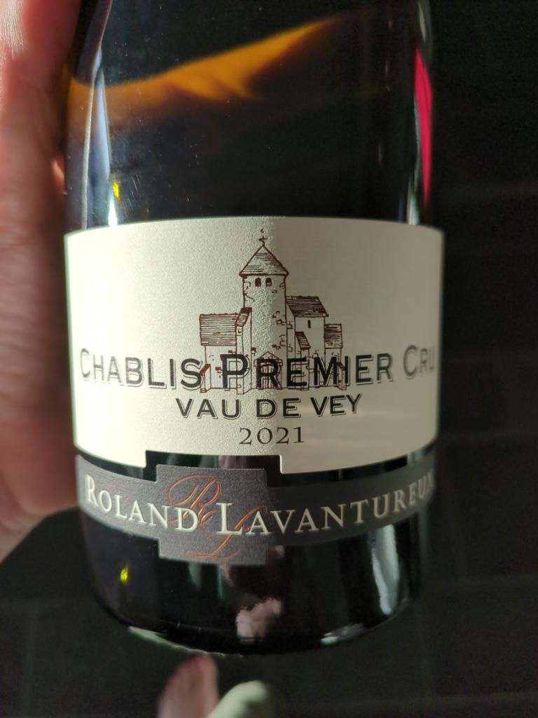 2021 Roland Lavantureux Chablis 1er Cru Vau De Vey France Burgundy