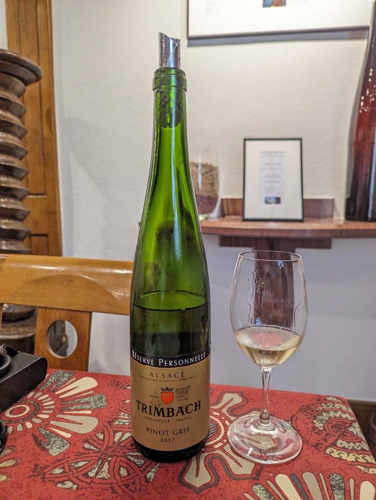 2017 Trimbach Pinot Gris Réserve Personnelle France Alsace