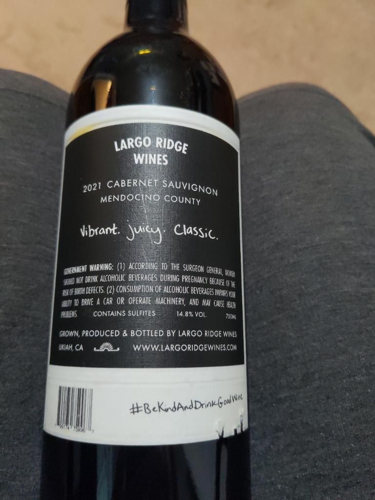 Maple Creek Winery Cabernet Sauvignon Artevino Largo Ridge Usa