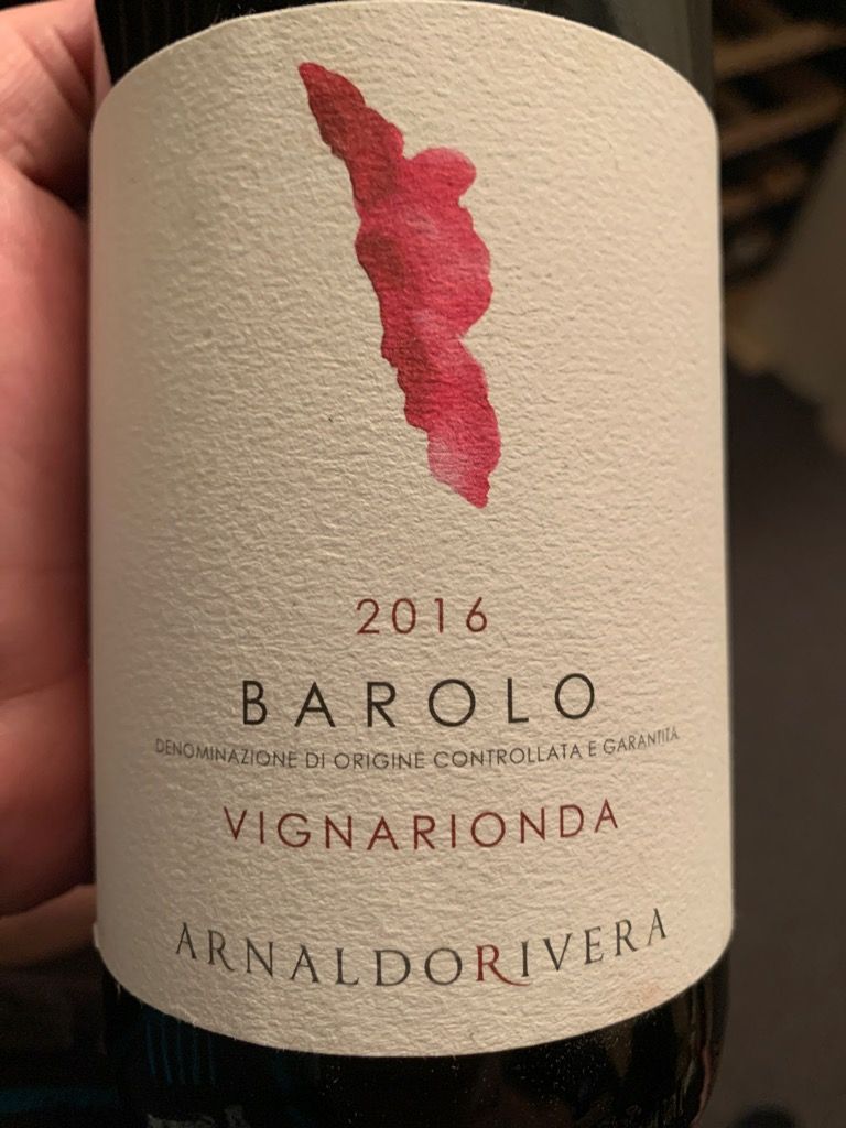 Cantina Terre Del Barolo Barolo Arnaldo Rivera Vigna Rionda Italy