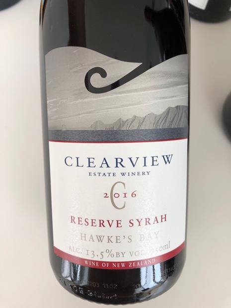 Clearview Estate Syrah Reserve New Zealand North Island Hawke S