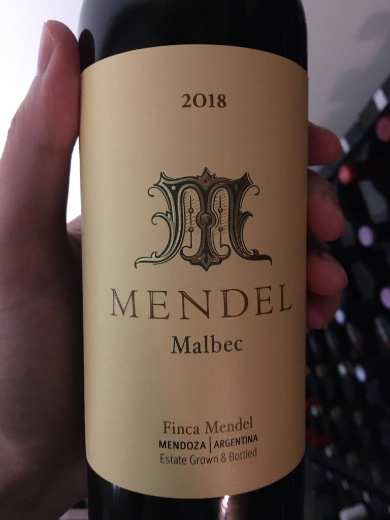 2018 Mendel Malbec Finca Remota Argentina Mendoza Lujan De Cuyo