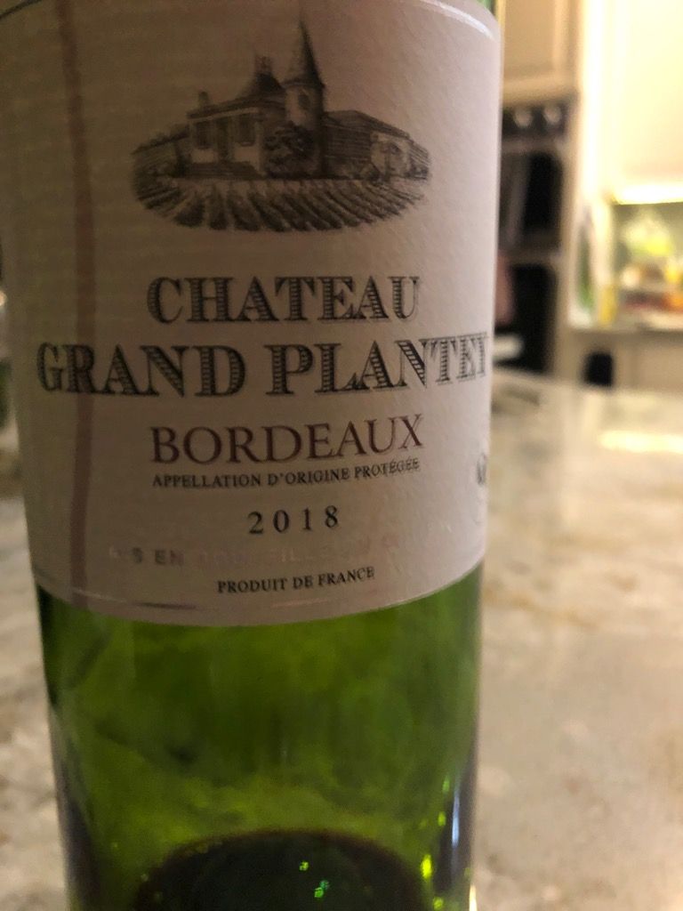 2018 Château Grand Plantey France Bordeaux CellarTracker