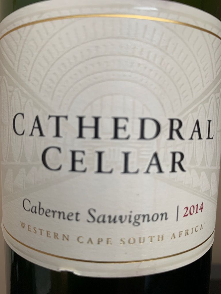 Kwv Cabernet Sauvignon Cathedral Cellar South Africa Western