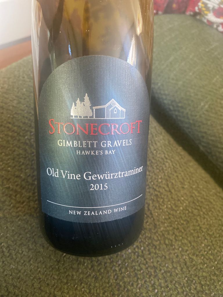 2021 Stonecroft Gewürztraminer Old Vine New Zealand North Island