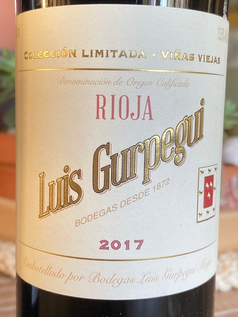 2017 Bodegas Luis Gurpegui Muga Rioja Colección limitada Viñas Viejas