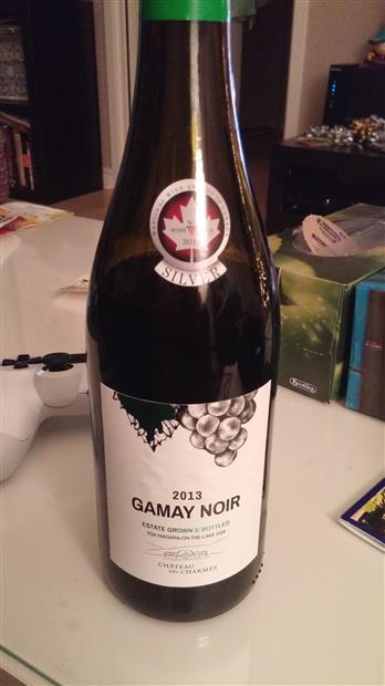 Ch Teau Des Charmes Gamay Noir Canada Ontario Niagara Peninsula