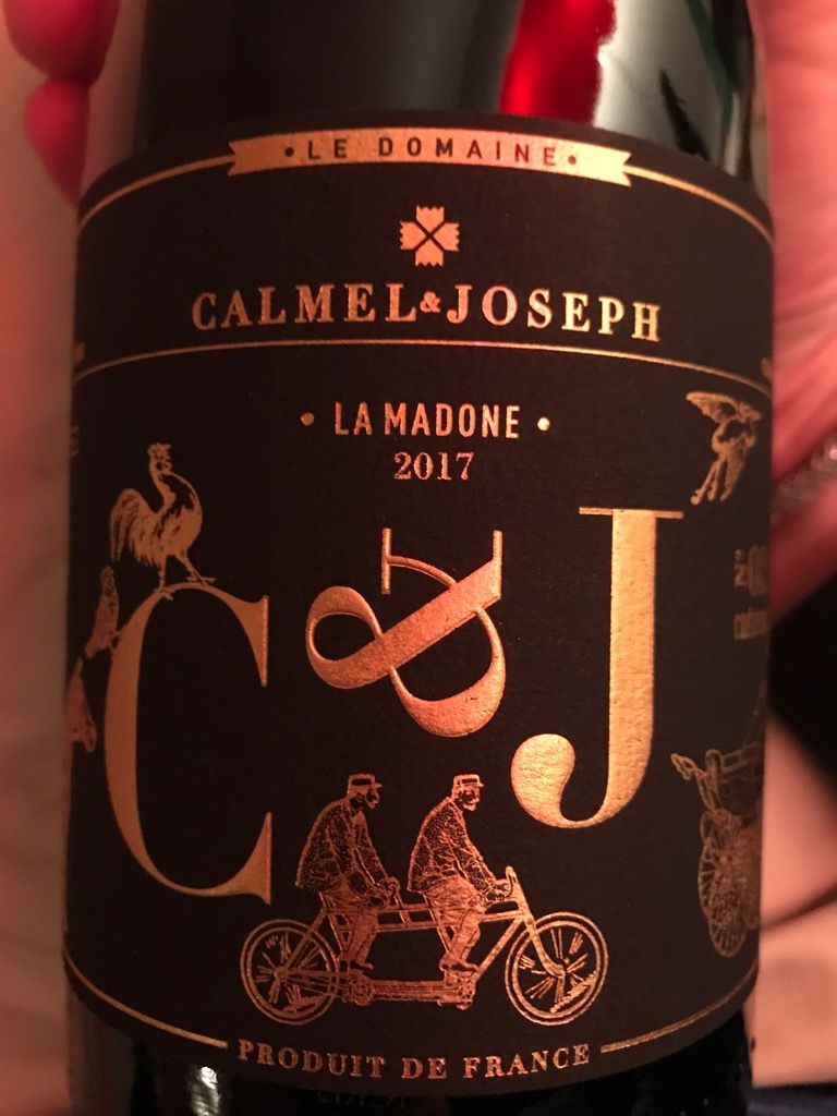 2018 Calmel Joseph Corbières La Madone France Languedoc Roussillon