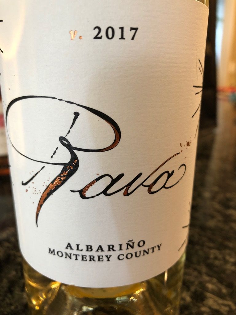 2017 Rava Wines Albariño USA California Central Coast Monterey