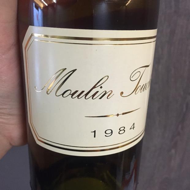 1984 Moulin Touchais Coteaux Du Layon France Loire Valley Anjou