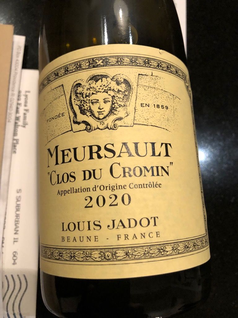 Louis Jadot Meursault Les Vireuils France Burgundy C Te De