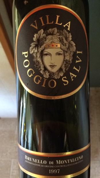 1996 Villa Poggio Salvi Brunello Di Montalcino Riserva Italy Tuscany