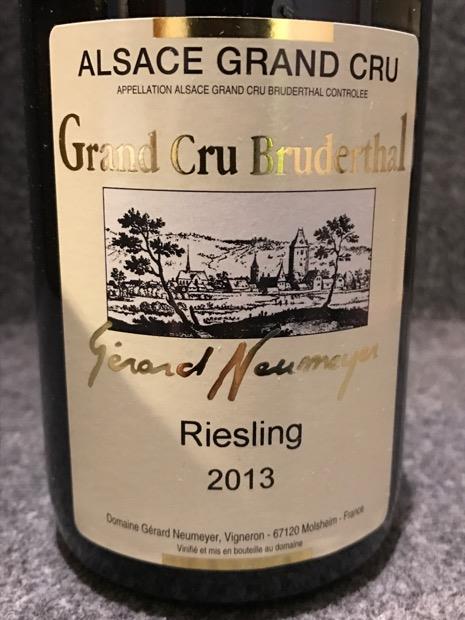 2008 Domaine Gérard Neumeyer Riesling Bruderthal France Alsace