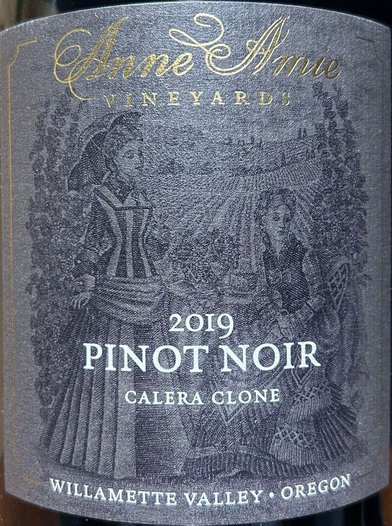 Anne Amie Pinot Noir Calera Clone Twelve Oaks Estate Usa Oregon