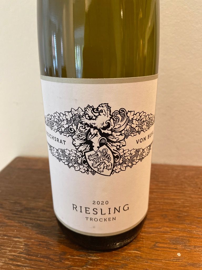 2020 Reichsrat Von Buhl Riesling Trocken Germany Pfalz CellarTracker