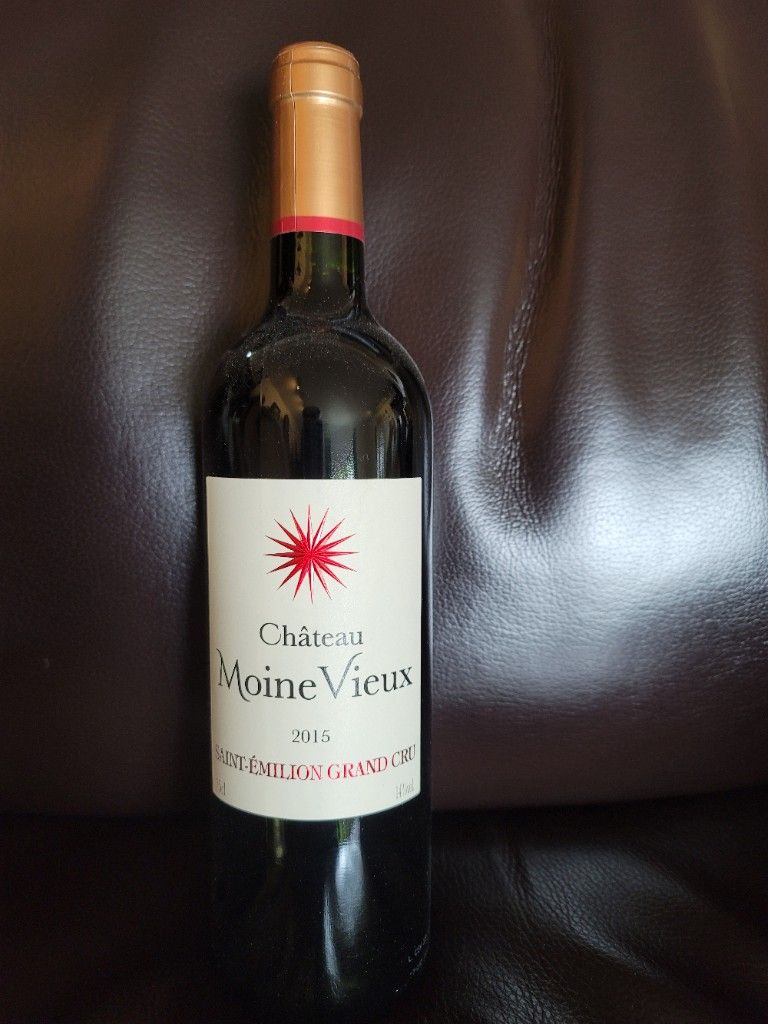 2015 Vieux Château des Moines St Émilion Grand Cru France Bordeaux