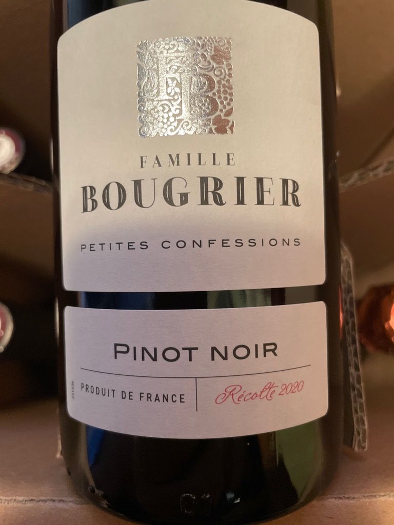 Famille Bougrier Le Pinot Noir France Loire Valley Cellartracker