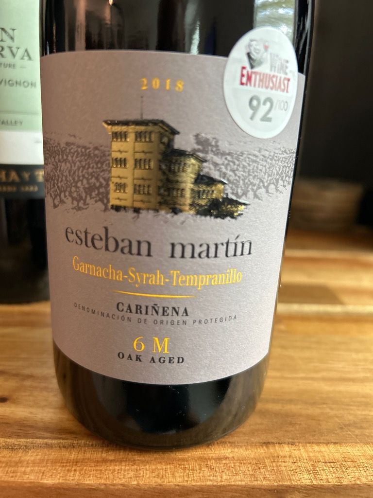 Bodegas Esteban Martin Cari Ena Garnacha Cabernet Sauvignon Spain