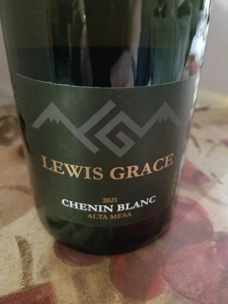 2021 Lewis Grace Chenin Blanc USA California Central Valley Alta