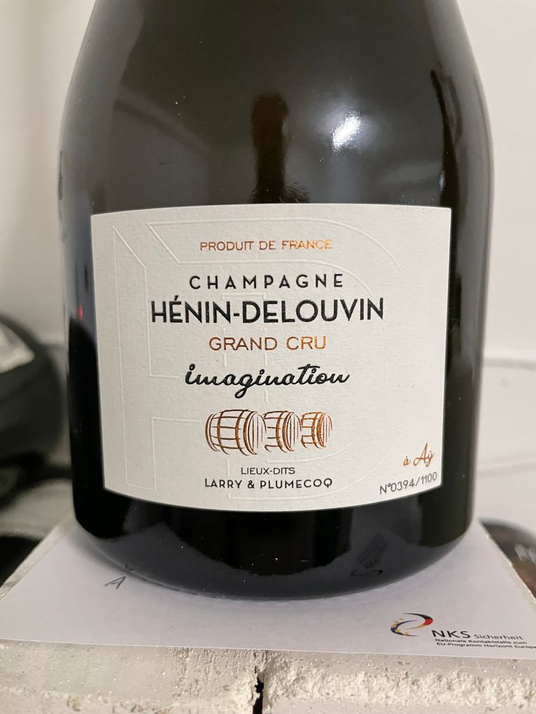 Nv Henin Delouvin Champagne Grand Cru Imagination Extra Brut France