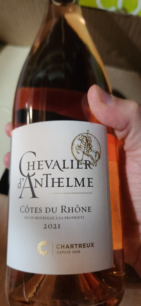 2021 Cellier des Chartreux Côtes du Rhône Chevalier d Anthelme France