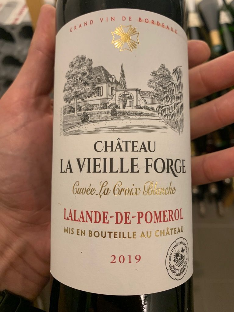 2019 Château La Vieille Forge France Bordeaux Libournais Lalande de