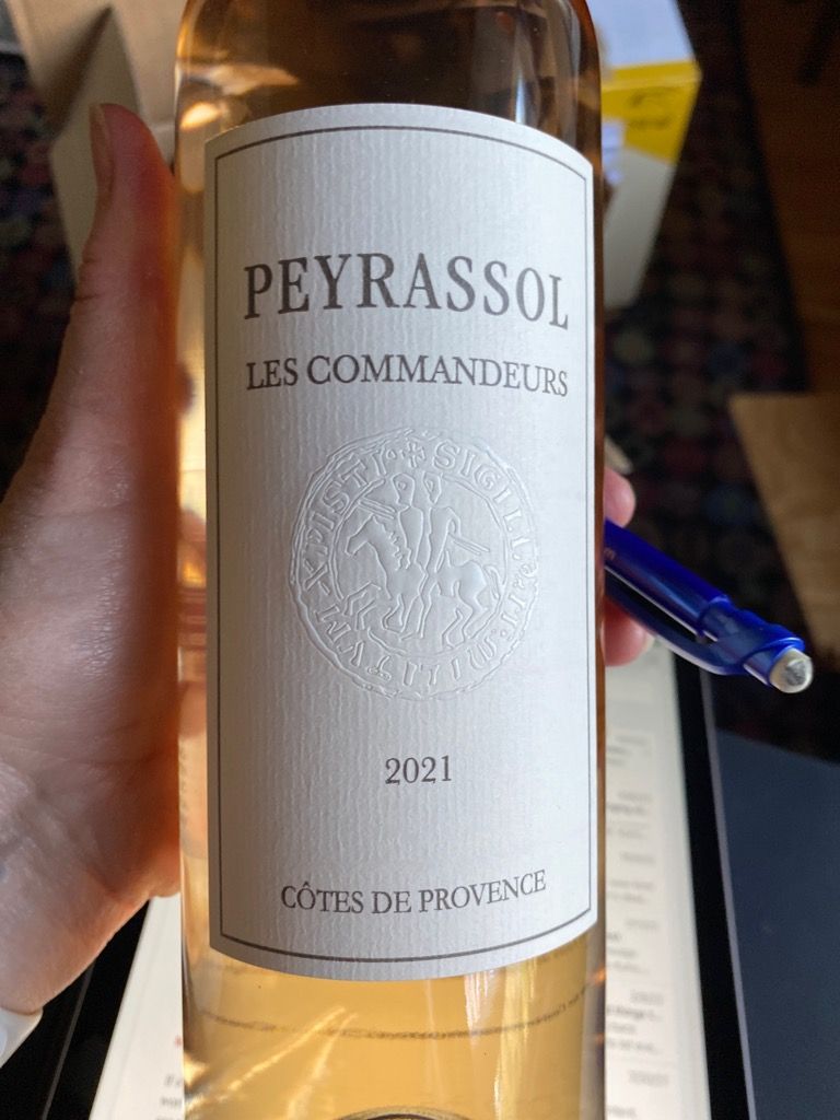 2021 Commanderie de Peyrassol Côtes de Provence Cuvée des Commandeurs