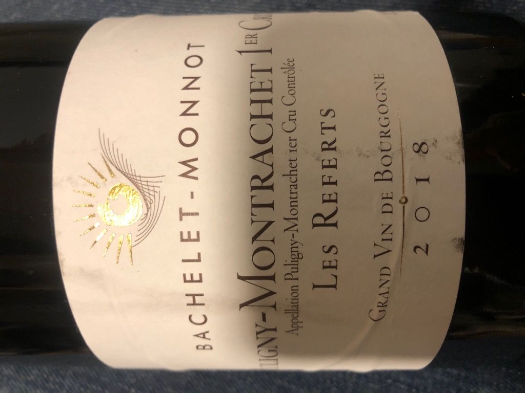 Domaine Bachelet Monnot Puligny Montrachet Er Cru Les Referts