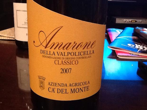 2007 Azienda Agricola Ca Del Monte Amarone Della Valpolicella Classico