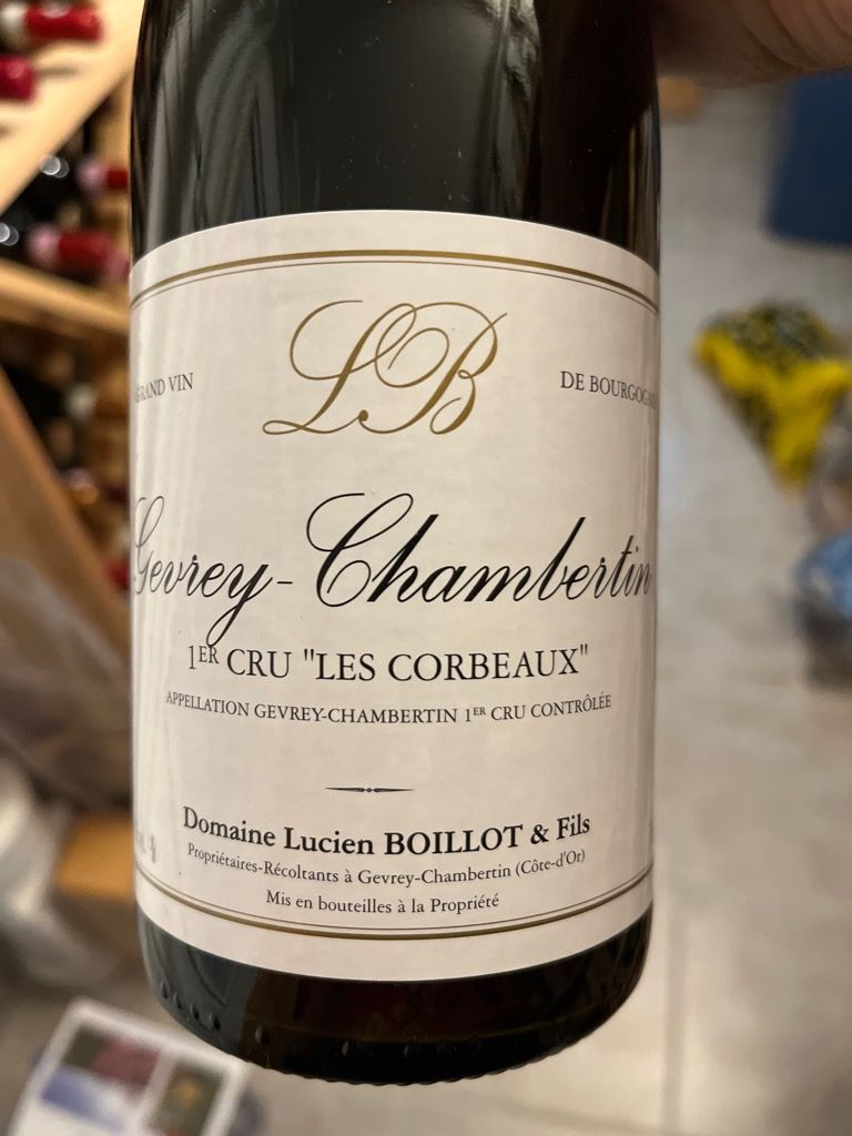 Domaine Lucien Boillot Et Fils Gevrey Chambertin Er Cru Les